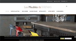 Desktop Screenshot of lesmeublesdemetiers.com